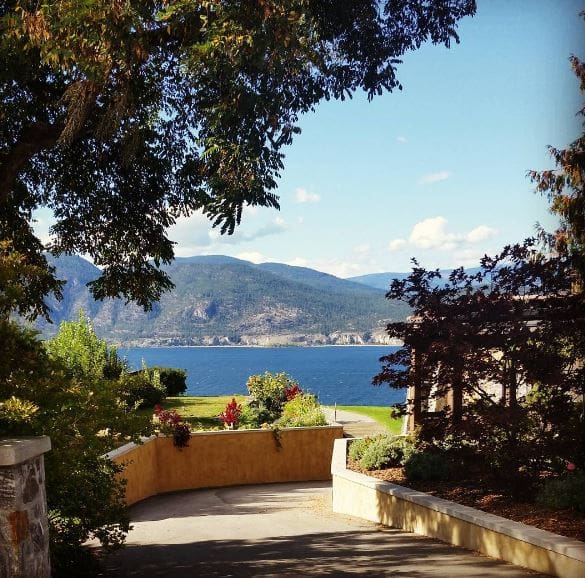 Lake view from Lake Breeze Winery