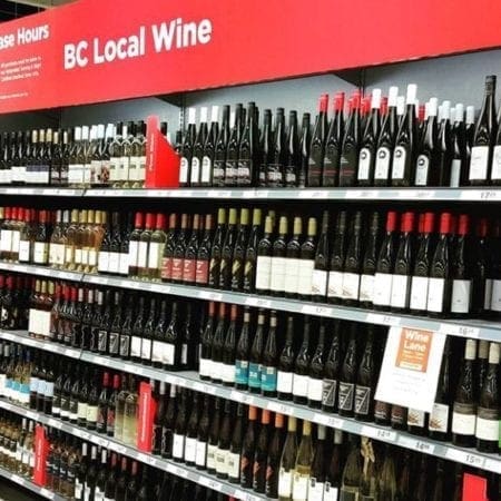 BC Wine in Grocery Stores