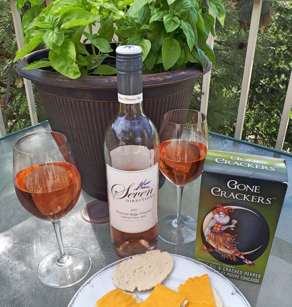 Seven Directions Fruitvale Ridge Vineyard Cabernet Franc Rosé 2020
