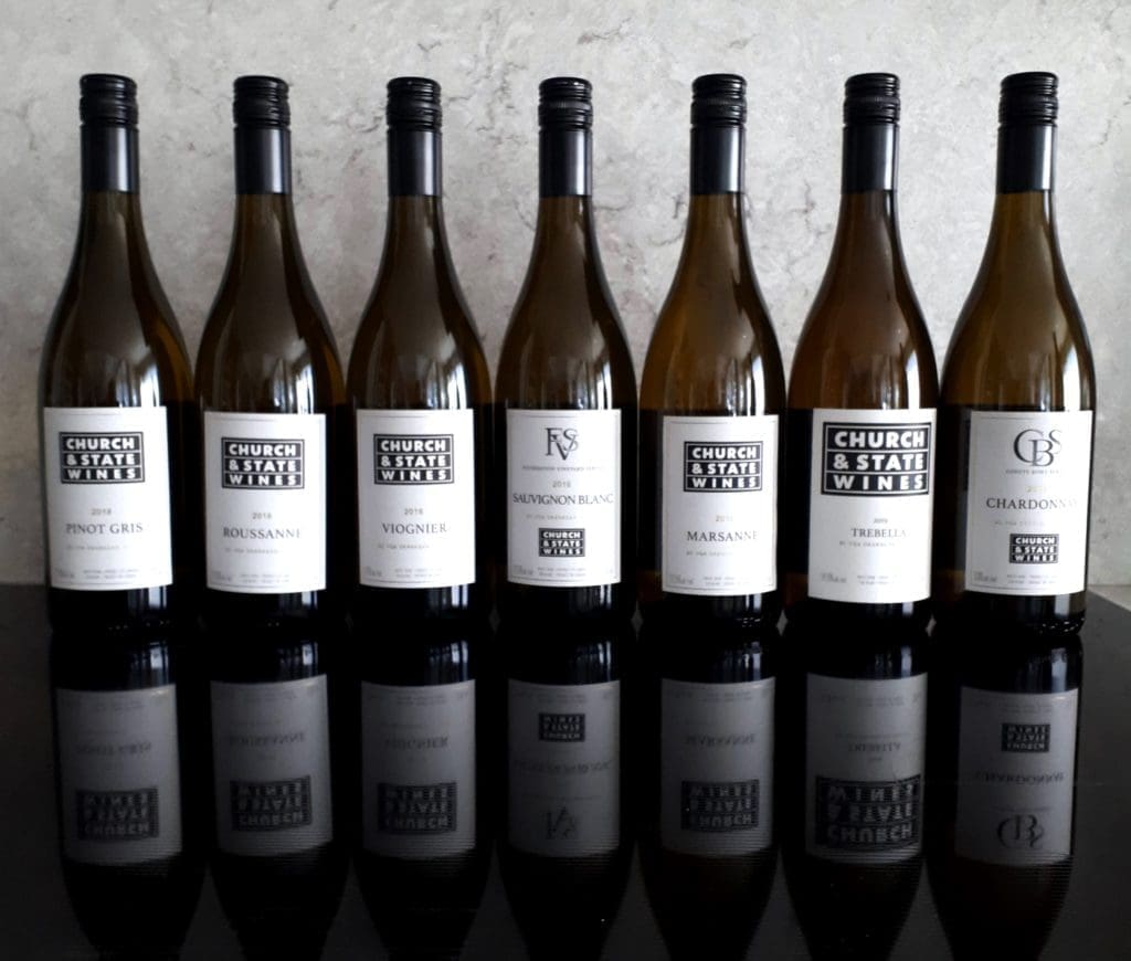 Church and State 2021 White Wine release